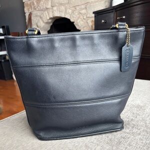 Vintage Coach Tribeca, Black